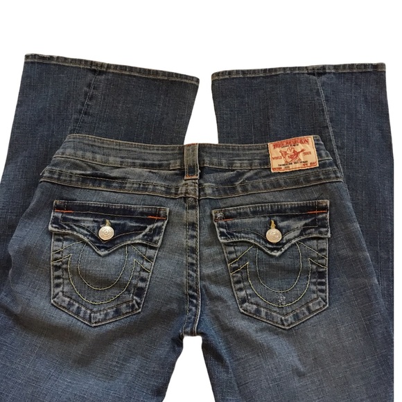 True Religion Denim - True Religion Women’s Joey Jeans Distressed Flair